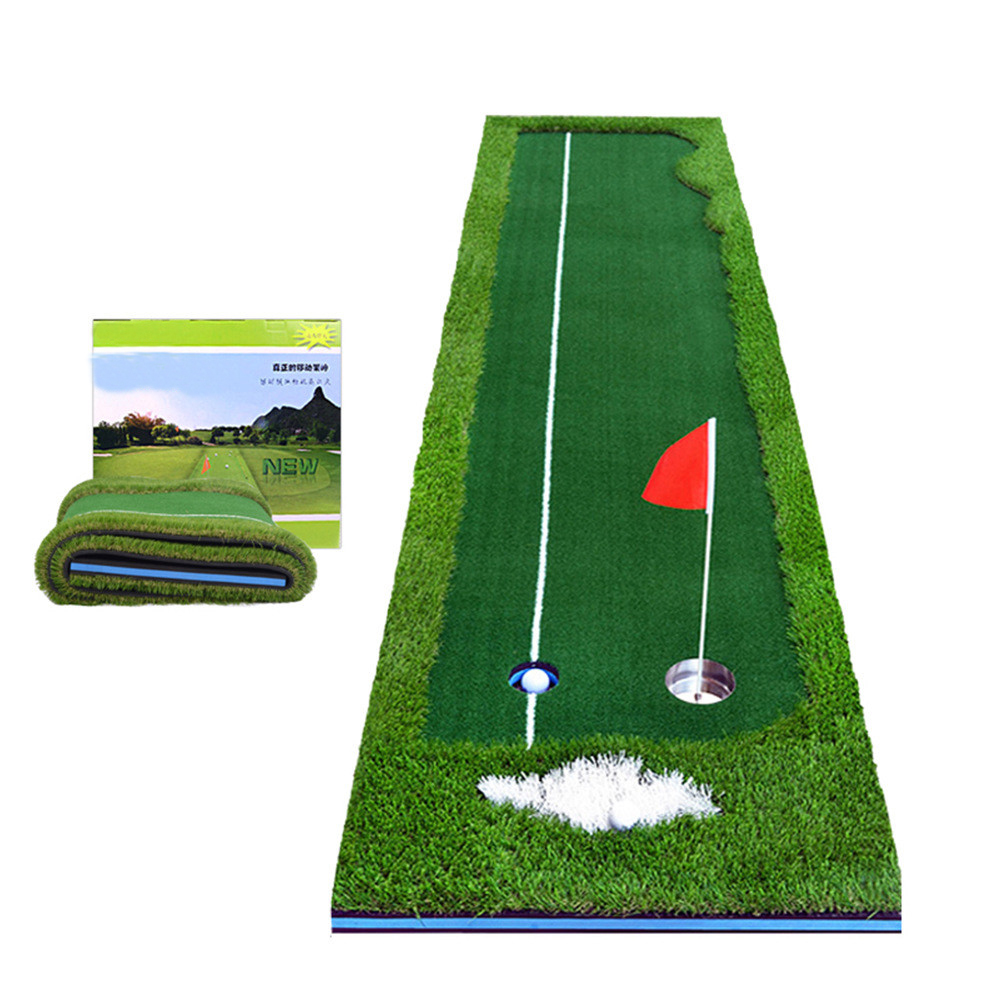 Portable 3m Indoor Outdoor Golf Training Aids Club Holder Office Home Mat Putting Green Trainer Putter Swing Fairway Lawn
Portable 3m Indoor Outdoor Golf Training Aids Club Holder Office Home Mat Putting Green Trainer Putter Swing Fairway Lawn