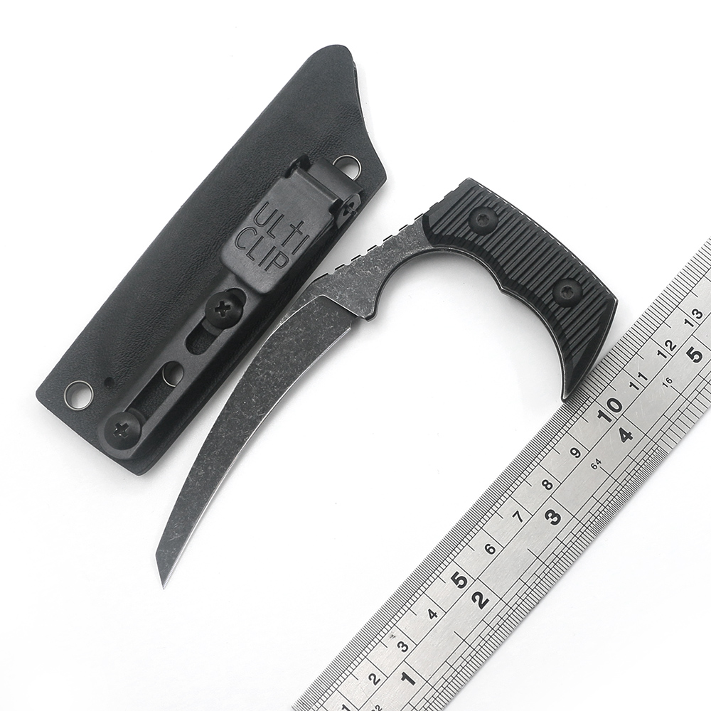 Portable Mini Claw Knife D2 Blade Vicissitudes Of Stone Washing Aviation Aluminum Handle With Scabbard Outdoor EDC Tool Camping Adventure Survival Knives
Portable Mini Claw Knife D2 Blade Vicissitudes Of Stone Washing Aviation Aluminum Handle With Scabbard Outdoor EDC Tool Camping Adventure Survival Knives
