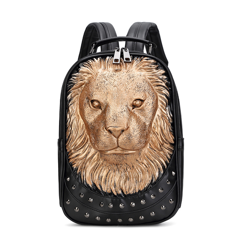 backpack The New Three-dimensional relief Travel bag College style Lion head animal sports bag fashion personality All-match Europe and Amer
backpack The New Three-dimensional relief Travel bag College style Lion head animal sports bag fashion personality All-match Europe and Amer