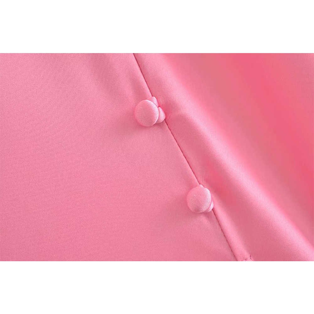 Summer Women Satin Camisole Dress V-neck elegant Casual Fashion Chic Lady Woman Long Sling slit dress 210709