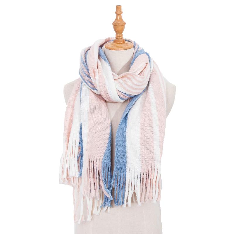 Scarves 40# Stripe Printed Tassel Scarf Adult Multifunction High Quality Silk Elegant Small Crowd All-match Cute
Scarves 40# Stripe Printed Tassel Scarf Adult Multifunction High Quality Silk Elegant Small Crowd All-match Cute