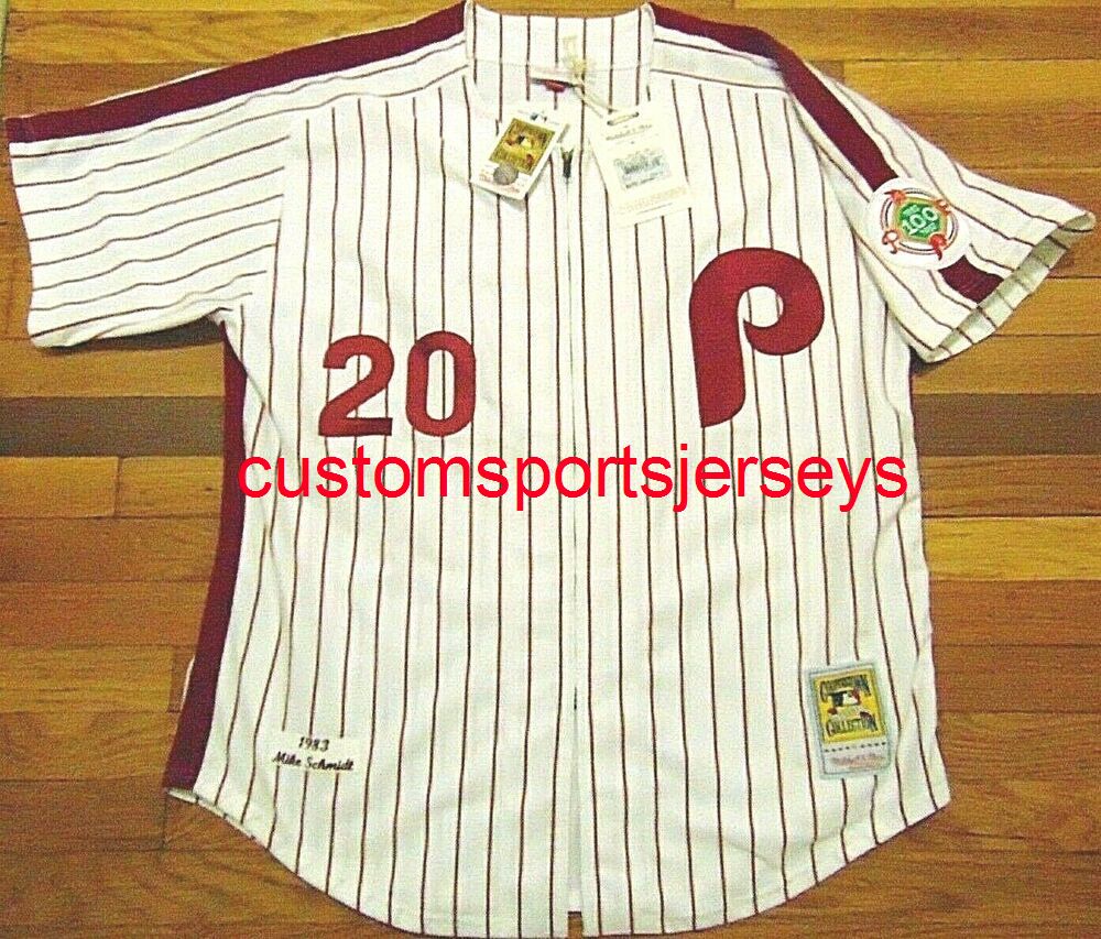Stitched retro jersey MITCHELL & NESS 1983 MIKE SCHMIDT JERSEY Men Women Youth Baseball Jersey XS-5XL 6XL, Black
Stitched retro jersey MITCHELL & NESS 1983 MIKE SCHMIDT JERSEY Men Women Youth Baseball Jersey XS-5XL 6XL, Black
