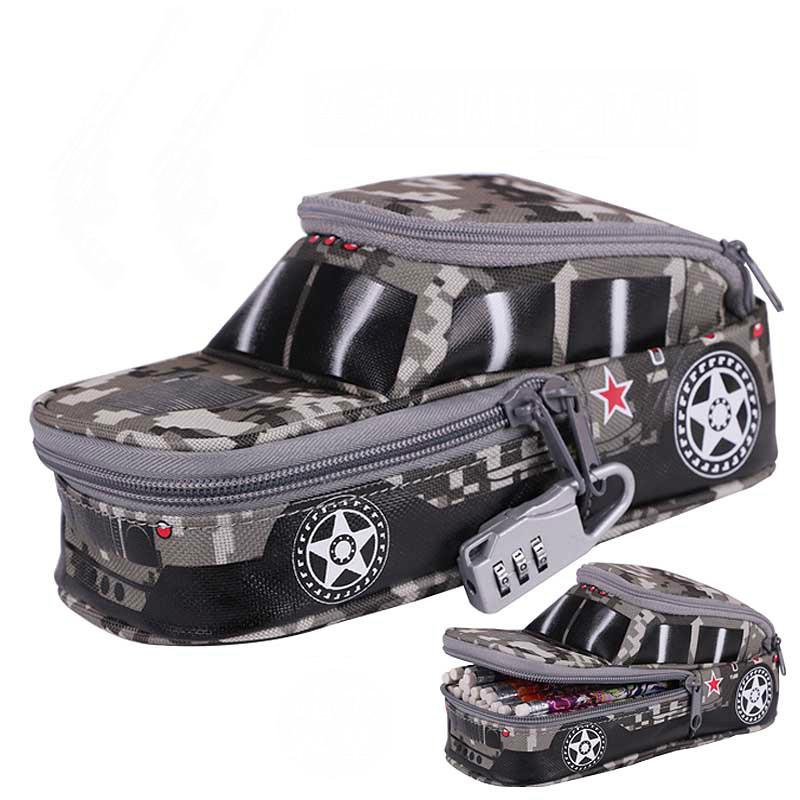 Camouflage Car Pencil Case Cool Boys Estuche Escolar Pupils Bag Cartuchera Para Lapices Pouch School Supplies Bags
Camouflage Car Pencil Case Cool Boys Estuche Escolar Pupils Bag Cartuchera Para Lapices Pouch School Supplies Bags