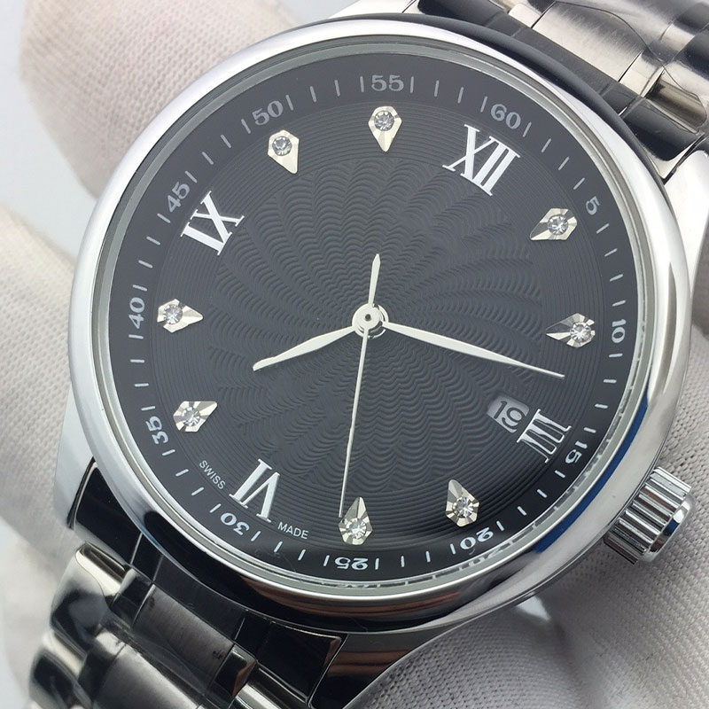 Luxury mens automatic mechanical watch 39mm waterproof movement stainless steel stainlesess steeles business personality temperament trendy menes watches, Watch bag
Luxury mens automatic mechanical watch 39mm waterproof movement stainless steel stainlesess steeles business personality temperament trendy menes watches, Watch bag