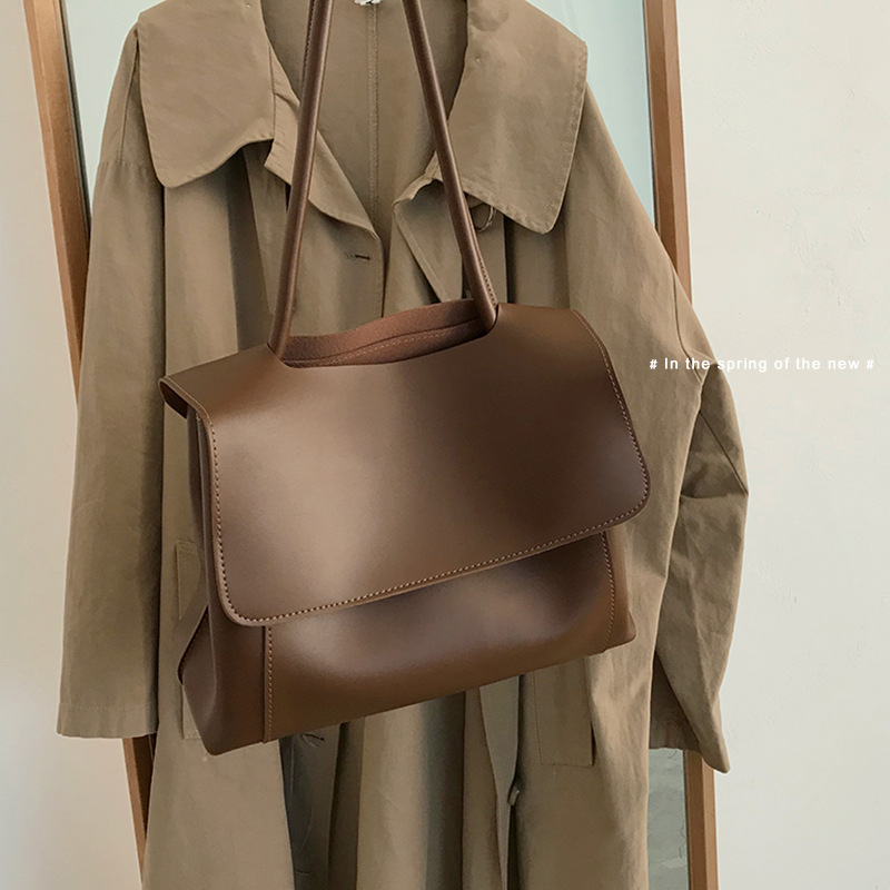 HBP Female Bag Large-capacity Simple Tote Bags 2021 Fashion Underarm Briefcase Hobo Designer High-end Korean Shoulder Purse, Brown
HBP Female Bag Large-capacity Simple Tote Bags 2021 Fashion Underarm Briefcase Hobo Designer High-end Korean Shoulder Purse, Brown