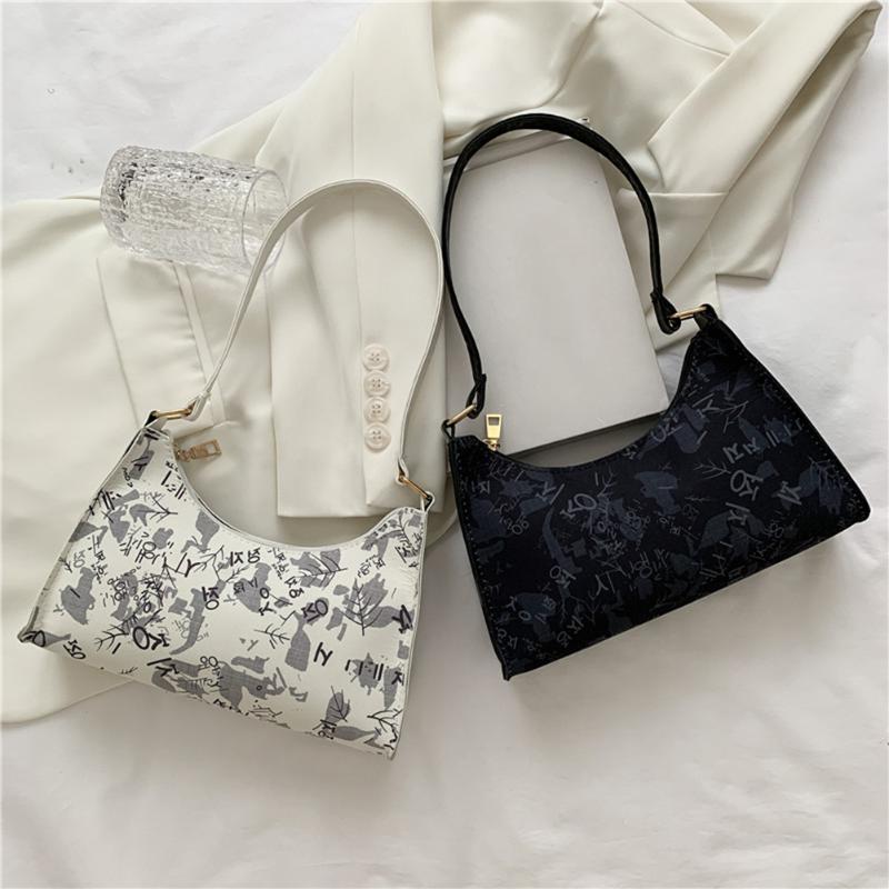 Evening Bags Fashion Women Graffiti Pattern Printing Shoulder Elegant Lady PU Leather Underarm Bag Casual All-match Small Purse Handbag, Pink
Evening Bags Fashion Women Graffiti Pattern Printing Shoulder Elegant Lady PU Leather Underarm Bag Casual All-match Small Purse Handbag, Pink