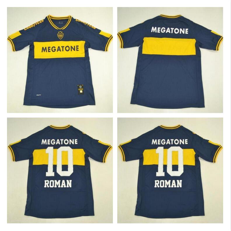 #10 ROMAN #9 PALERMO 2007 BOCA JUNIORS retro commemorate soccer jerseys 07 vintage football shirt home classic antique camiseta de futbol
#10 ROMAN #9 PALERMO 2007 BOCA JUNIORS retro commemorate soccer jerseys 07 vintage football shirt home classic antique camiseta de futbol