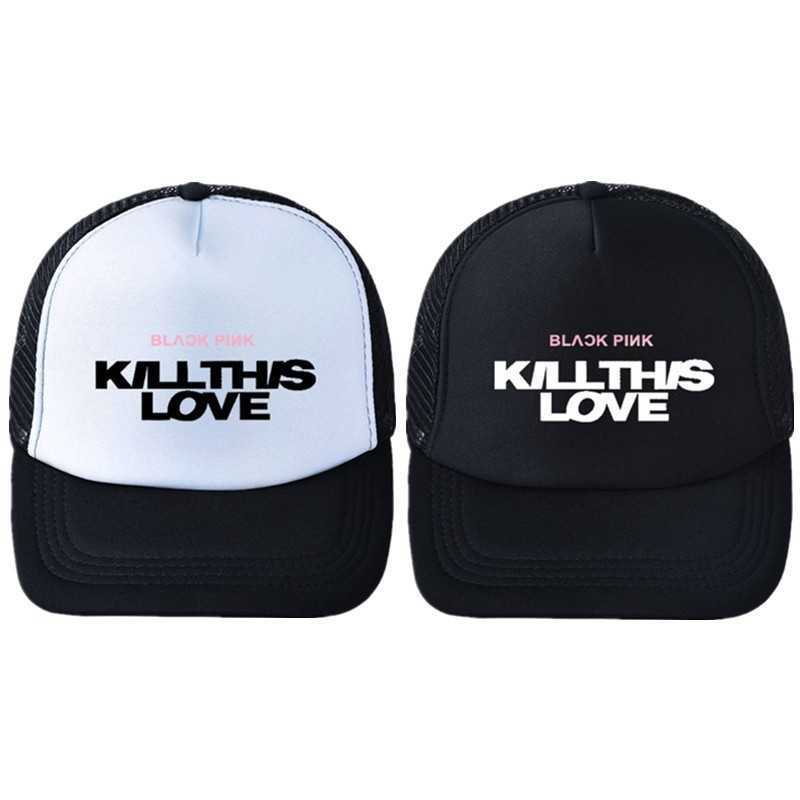 Black peripheral album kill this love cap sun visor men's and women's summer NET hat, White - net hat
Black peripheral album kill this love cap sun visor men's and women's summer NET hat, White - net hat