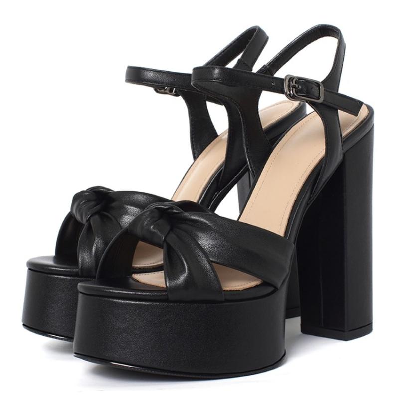 Womens Peep Toe Platform Genuine Leather Sandals Block High 15CM Heel Bowknot Slingbacks Shoes Roman 2Colors 2021, 13cm heel
Womens Peep Toe Platform Genuine Leather Sandals Block High 15CM Heel Bowknot Slingbacks Shoes Roman 2Colors 2021, 13cm heel
