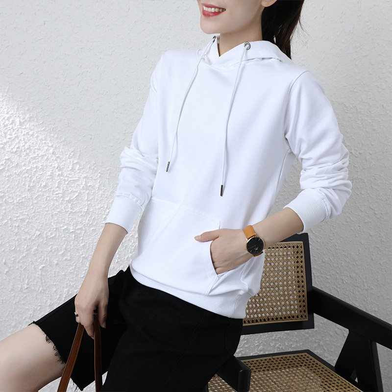 Hooded Sweater Women's 2021 Spring and Autumn Large Women's White Casual Loose Hat Fashion Top, Black
Hooded Sweater Women's 2021 Spring and Autumn Large Women's White Casual Loose Hat Fashion Top, Black