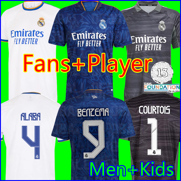 Camisetas de futbol BENZEMA ALABA CASEMIRO soccer jerseys Real Madrid COURTOIS 2021 2022 ASENSIO MODRIC MARCELO top football shirt men kids kit uniforms with socks, 20-21 home ucl
Camisetas de futbol BENZEMA ALABA CASEMIRO soccer jerseys Real Madrid COURTOIS 2021 2022 ASENSIO MODRIC MARCELO top football shirt men kids kit uniforms with socks, 20-21 home ucl
