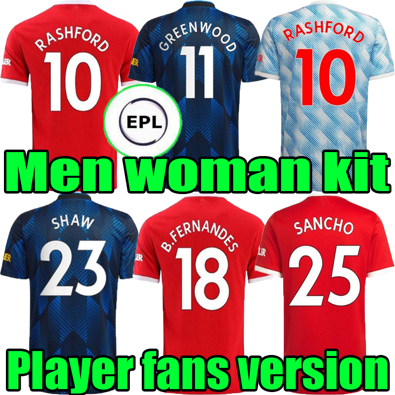 FANS Player 21 22 RONALDO SANCHO jerseys 2021 2022 MANCHESter POGBA CAVANI VARANE SHAW B. FERNANDES LINGARD UNITED GREENWOOD UTD Men woman soccer football shirt, 2021 away woman
FANS Player 21 22 RONALDO SANCHO jerseys 2021 2022 MANCHESter POGBA CAVANI VARANE SHAW B. FERNANDES LINGARD UNITED GREENWOOD UTD Men woman soccer football shirt, 2021 away woman
