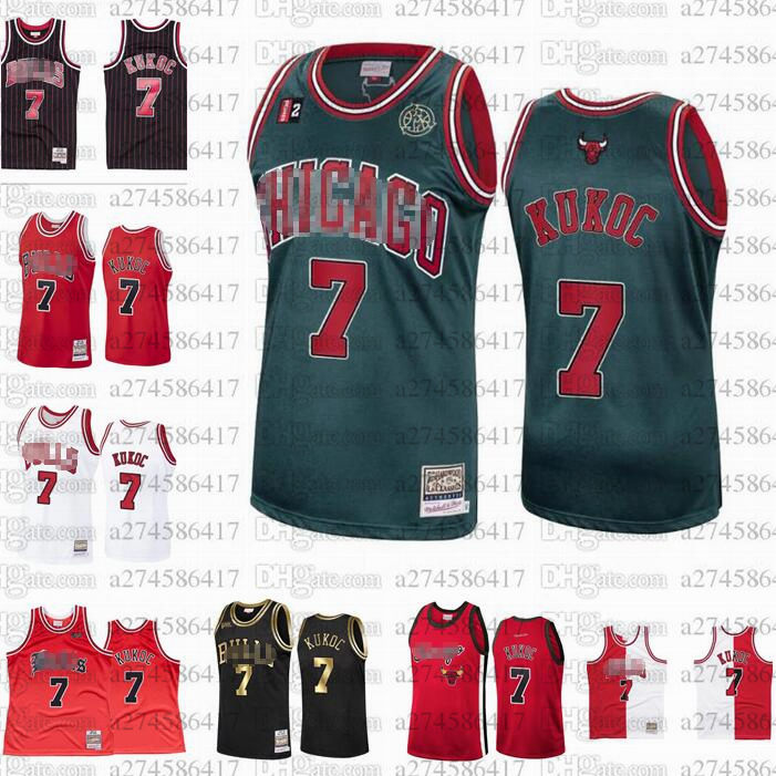 Men women youth basketball Jerseys 7 Toni Kukoc Mitchell & Ness black red 1995-96 Hardwoods Classics retro Jersey
Men women youth basketball Jerseys 7 Toni Kukoc Mitchell & Ness black red 1995-96 Hardwoods Classics retro Jersey