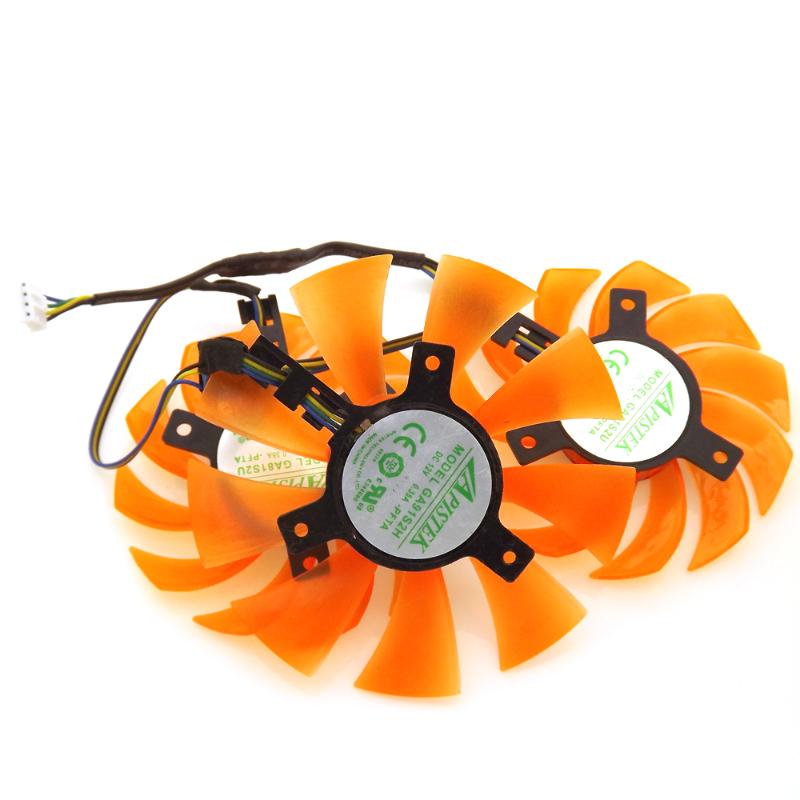 GA91S2H GA81S2U 12V 4Wire 4Pin For ZOTAC GTX 770 AMP+ 780 AMP Graphics Card Cooling Fan Fans & Coolings
GA91S2H GA81S2U 12V 4Wire 4Pin For ZOTAC GTX 770 AMP+ 780 AMP Graphics Card Cooling Fan Fans & Coolings