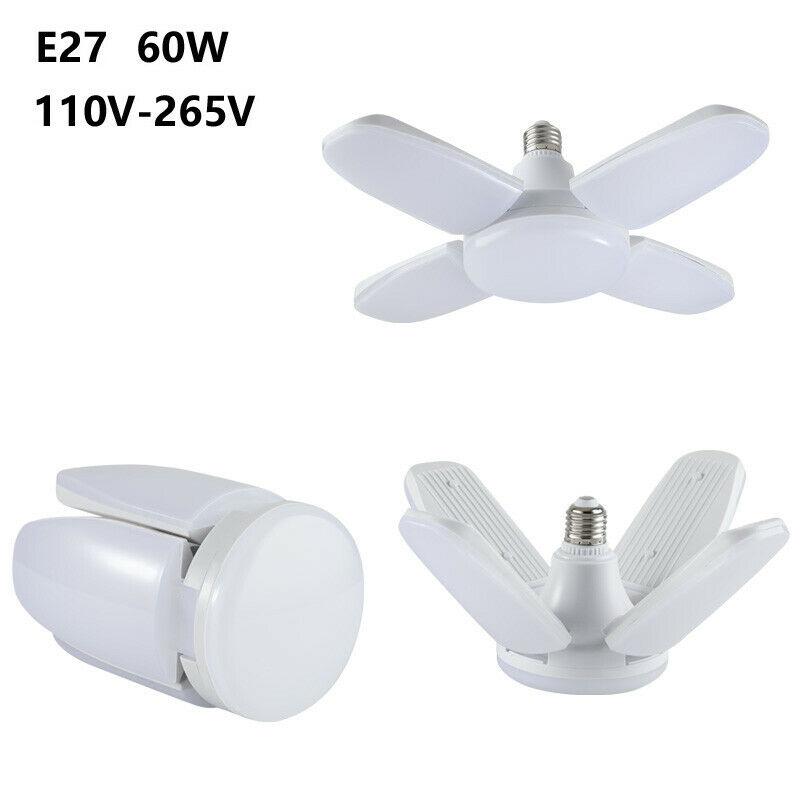 LED Bulb E27 Folding Fan Light Industrial Adjustable Foldable Blade SMD2835 Workshop Garage Lighting 110/220V Panel Lights
LED Bulb E27 Folding Fan Light Industrial Adjustable Foldable Blade SMD2835 Workshop Garage Lighting 110/220V Panel Lights