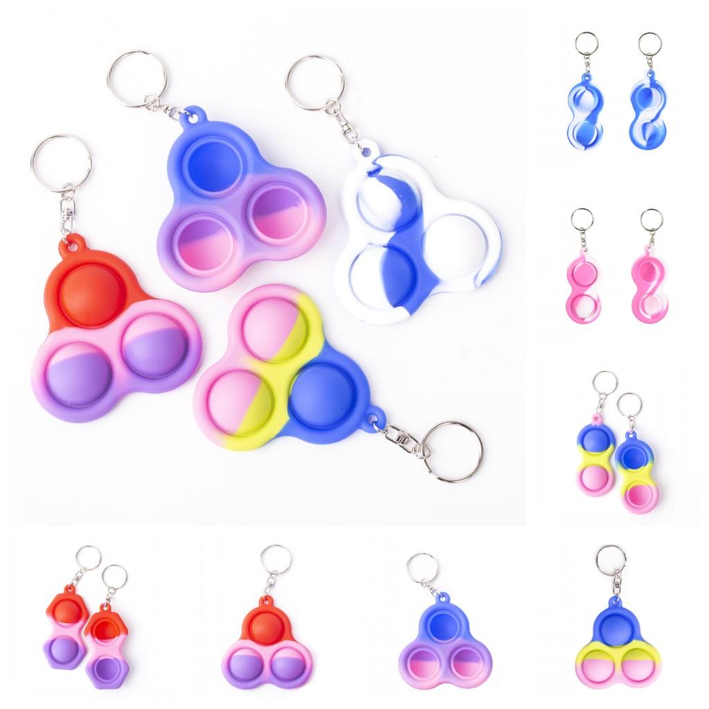 50PCS RYHX Hot Autism Special Needs Silicone Stress Reliever Keychain Toy Push Simple Dimple Bubble Sensory Fidget Toys For Kids
50PCS RYHX Hot Autism Special Needs Silicone Stress Reliever Keychain Toy Push Simple Dimple Bubble Sensory Fidget Toys For Kids