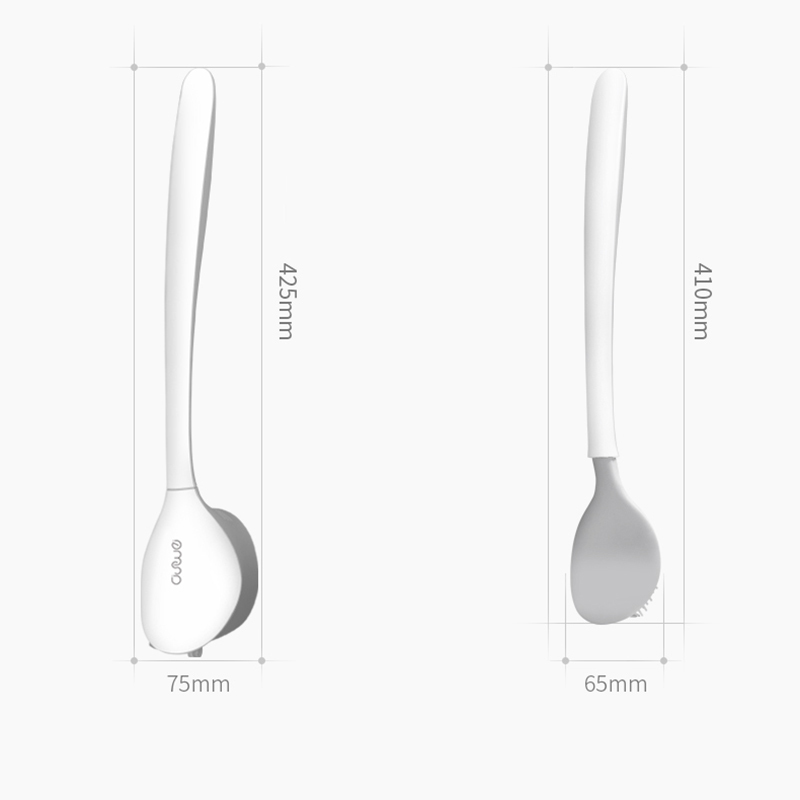 New Tongue Toilet Brush Wall Long Handle Cleaning Brush For Toilet Household Floor Cleaning Tools Bathroom Accessories 210329