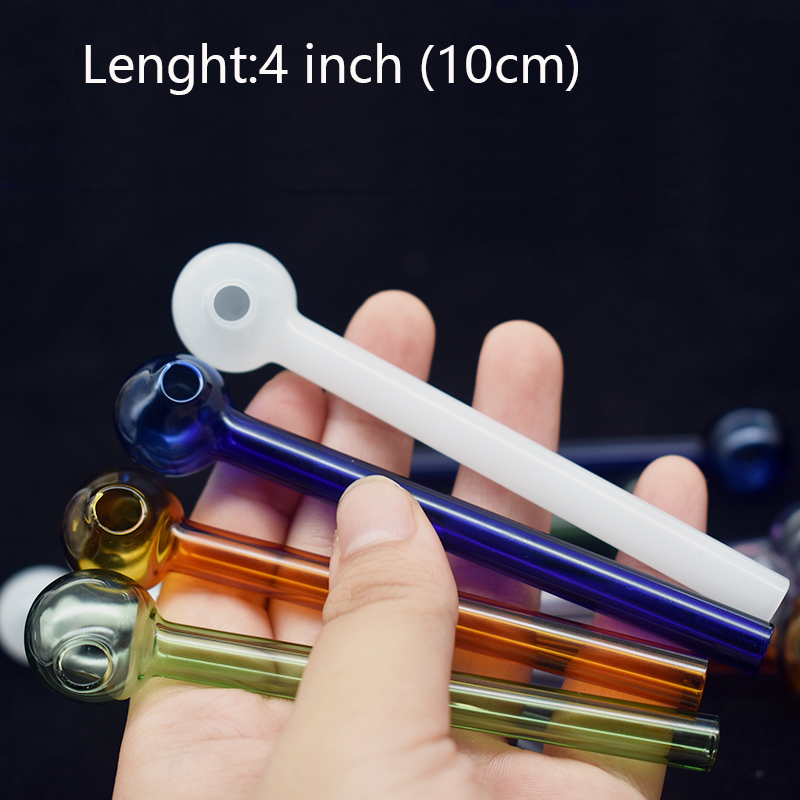 Mix random color 4inch glass oil burner pipe Hand Smoking Pipe 10cm small Thick Pyrex Heady Glass oil nail Pipe for smoking
Mix random color 4inch glass oil burner pipe Hand Smoking Pipe 10cm small Thick Pyrex Heady Glass oil nail Pipe for smoking