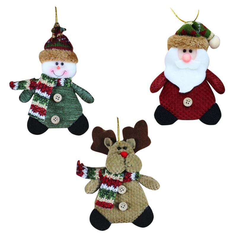 Christmas Decorations 3PCS Hanging Ornaments Santa Claus Snowman Reindeer For Home Office Party Gift
Christmas Decorations 3PCS Hanging Ornaments Santa Claus Snowman Reindeer For Home Office Party Gift