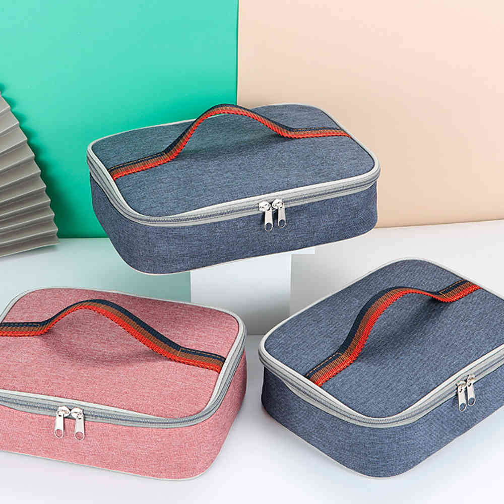 Infant Thermal Meal Lunch Bags Baby Feeding Bottle Insulation Bag Children Snacks Food Storage Milk Warmer Container