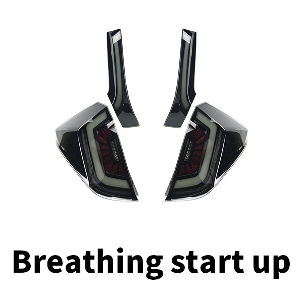 1 Pair LED Signal Tail Light For Honda Jazz Fit taillights 2014-20 DRL brake lights FIT reversing car accessories