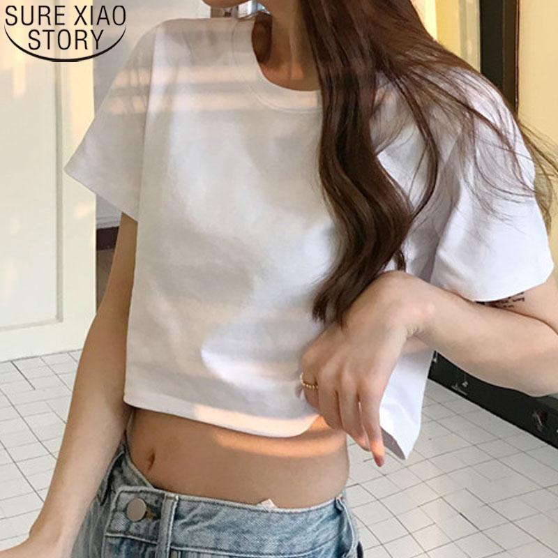 Women's T-Shirt 2022 Summer Short-sleeve Korean Loose Plus Size White Tops Female O-neck Cotton Casual Fashion Clothes 14180
Women's T-Shirt 2022 Summer Short-sleeve Korean Loose Plus Size White Tops Female O-neck Cotton Casual Fashion Clothes 14180
