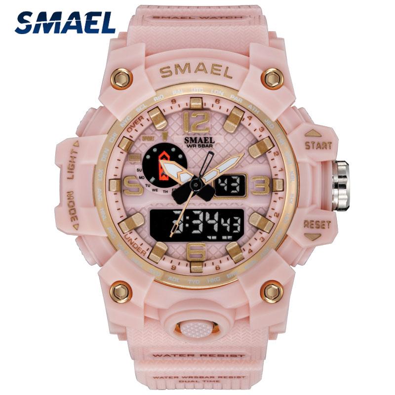 Top Brand Analog Digital Watch Woman Fashion Luxury Waterproof Sports Ladies Wristwatch Double Display Relogio Feminino Wristwatches, White
Top Brand Analog Digital Watch Woman Fashion Luxury Waterproof Sports Ladies Wristwatch Double Display Relogio Feminino Wristwatches, White