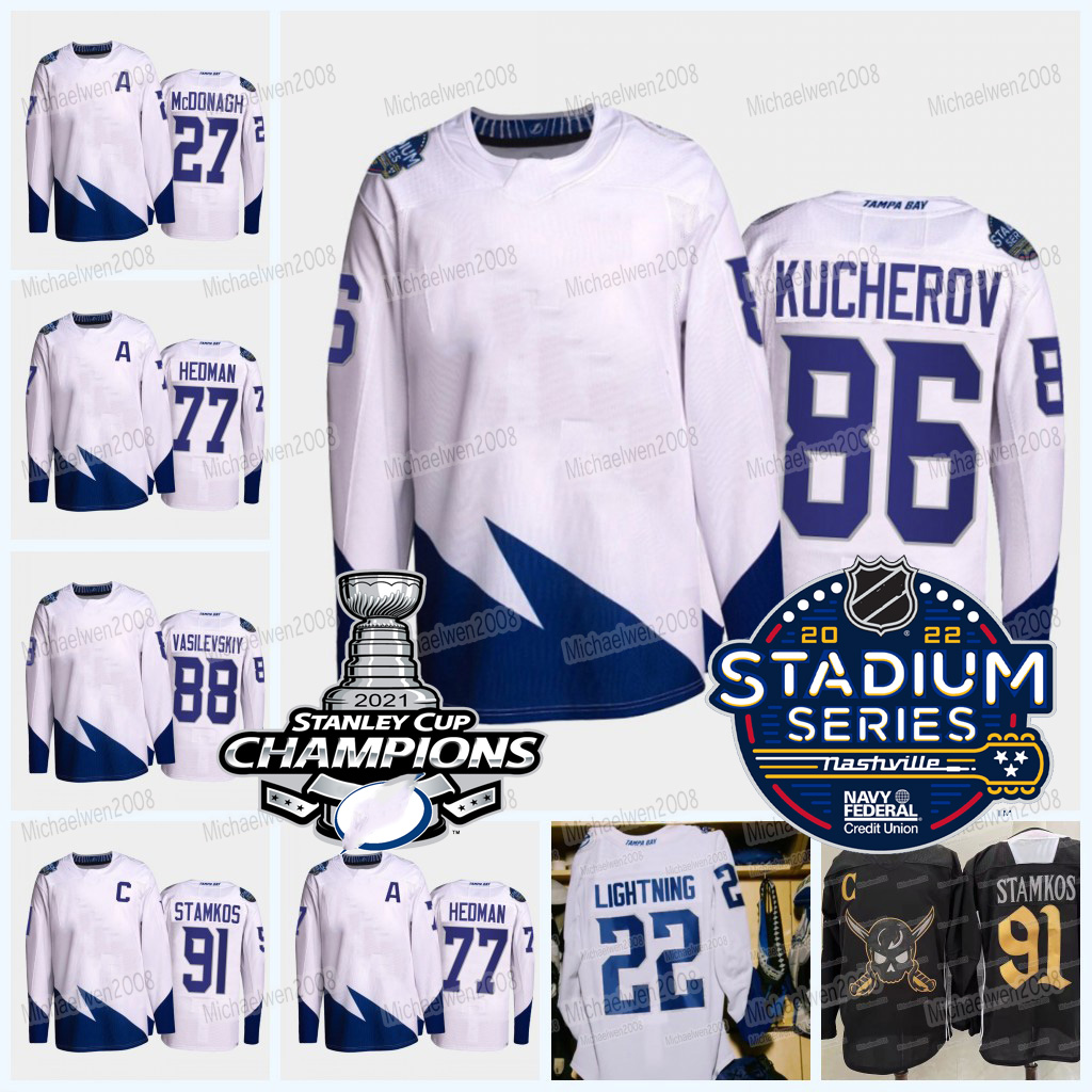 Nikita Kucherov 2022 Stadium Series Jersey Gasparilla Andrei Vasilevskiy Steven Stamkos Victor Hedman Lightning Brayden Point Ryan McDonagh Patrick Maroon, Women
Nikita Kucherov 2022 Stadium Series Jersey Gasparilla Andrei Vasilevskiy Steven Stamkos Victor Hedman Lightning Brayden Point Ryan McDonagh Patrick Maroon, Women