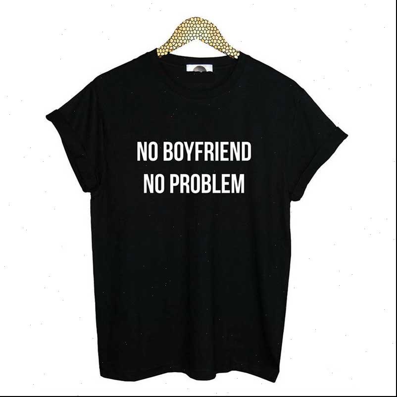 no women t shirts boyfriend problem letter print shirt short sleeve o neck loose tshirt summer tee, White
no women t shirts boyfriend problem letter print shirt short sleeve o neck loose tshirt summer tee, White