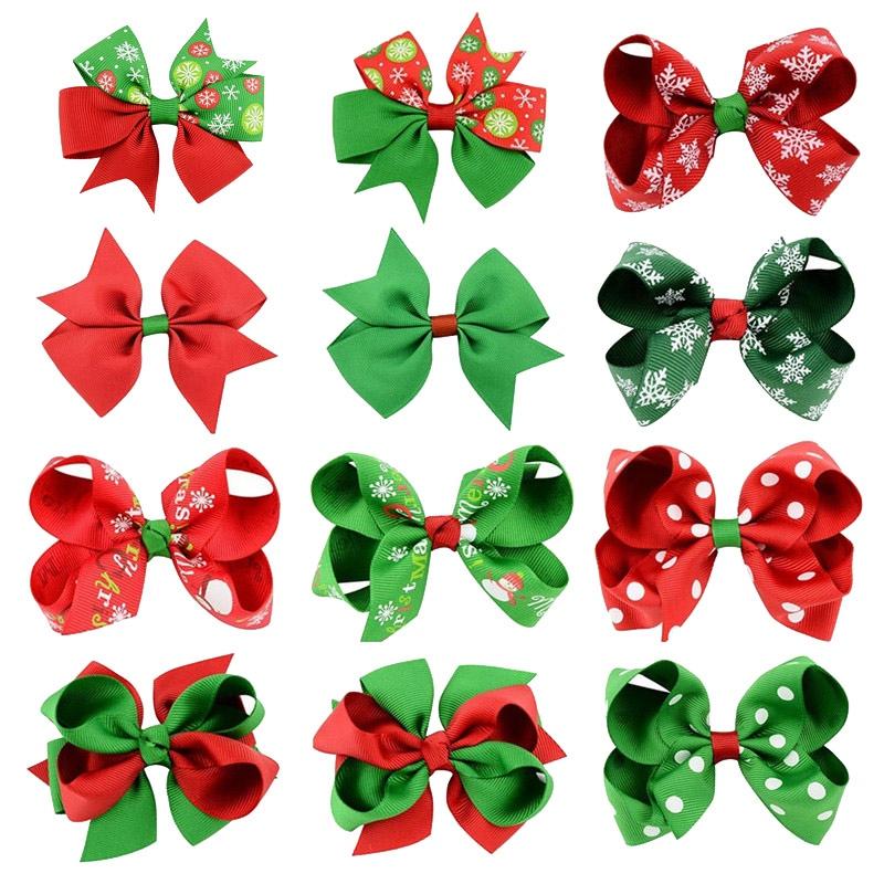 Hair Clips & Barrettes 12 Styles Girls Christmas Bows With Grosgrain Ribbon Headwear Handmade Bowknot Accessories For, Golden;silver
Hair Clips & Barrettes 12 Styles Girls Christmas Bows With Grosgrain Ribbon Headwear Handmade Bowknot Accessories For, Golden;silver