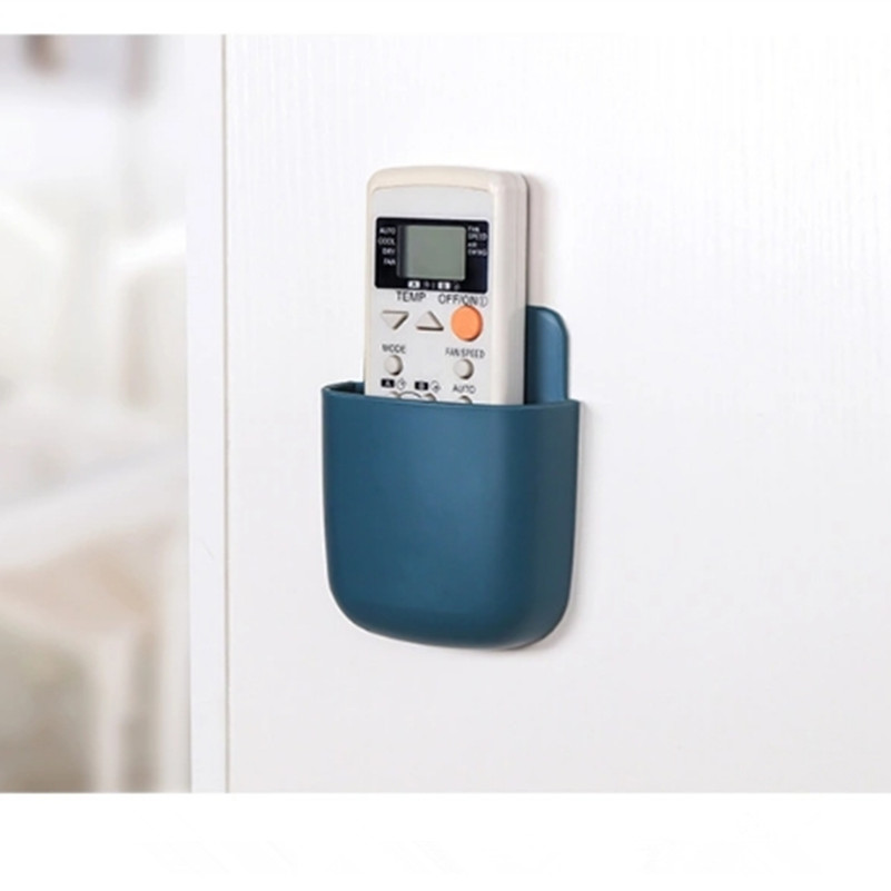 Wall-Mounted Storage Box Remote Control Storage Box air Conditioning Remote Control TV Storage Box Phone Holder