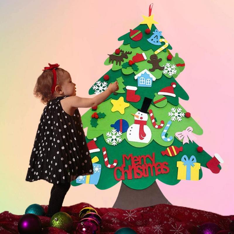 Christmas Decorations Felt Tree DIY Detachable Ornaments For Home Navidad 2022 Year Santa Claus Xmas Kids Gifts
Christmas Decorations Felt Tree DIY Detachable Ornaments For Home Navidad 2022 Year Santa Claus Xmas Kids Gifts