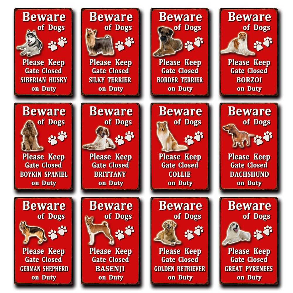 Beware Of Dog Poodle Basenji Dachshund Silky Terrier Metal Sign Home Decor Bar Wall Art Painting 20*30 CM Size Dy124
Beware Of Dog Poodle Basenji Dachshund Silky Terrier Metal Sign Home Decor Bar Wall Art Painting 20*30 CM Size Dy124