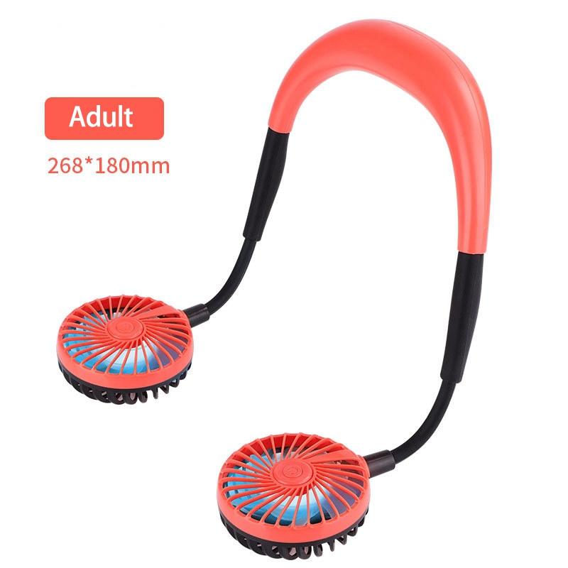 Hands-Free Hanging Neck Fan 2000MAh Mini Personal Portable Cooling 7Color LED Lights Air Cooler-Orange(Main) Electric Fans
Hands-Free Hanging Neck Fan 2000MAh Mini Personal Portable Cooling 7Color LED Lights Air Cooler-Orange(Main) Electric Fans