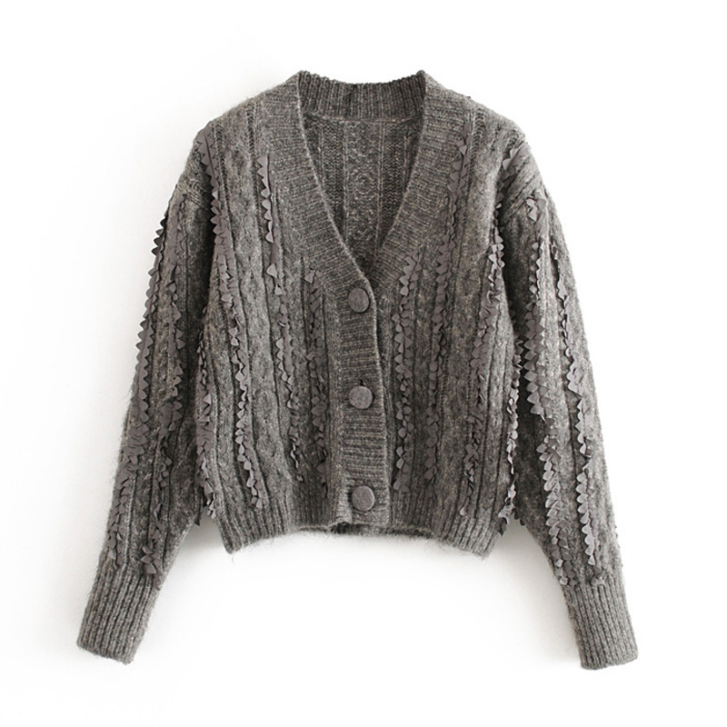 Vintage Jacquard Criss Cross Cardigans Women Fashion Single Breasted V-Neck Sweaters Elegant Ladies Long Sleeve Sweaters 210520, Pic
Vintage Jacquard Criss Cross Cardigans Women Fashion Single Breasted V-Neck Sweaters Elegant Ladies Long Sleeve Sweaters 210520, Pic
