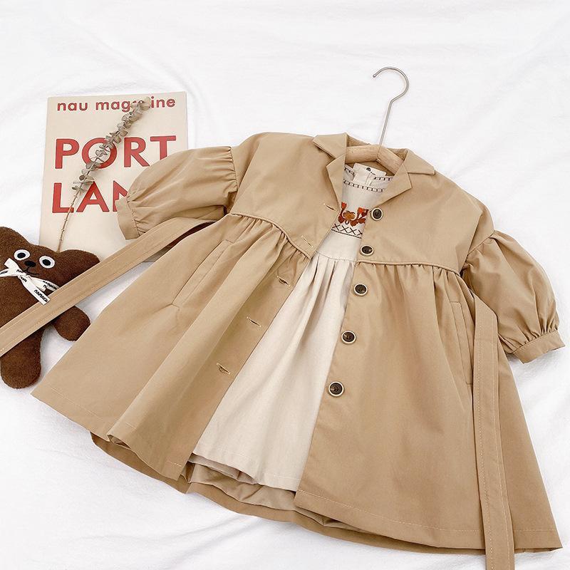 Coat Kids Girls Solid Color Long Jackets Fashion Casual Childrens' Jacket Overcoats Spring Autumn Clothing Children Outerwear, Blue;gray
Coat Kids Girls Solid Color Long Jackets Fashion Casual Childrens' Jacket Overcoats Spring Autumn Clothing Children Outerwear, Blue;gray
