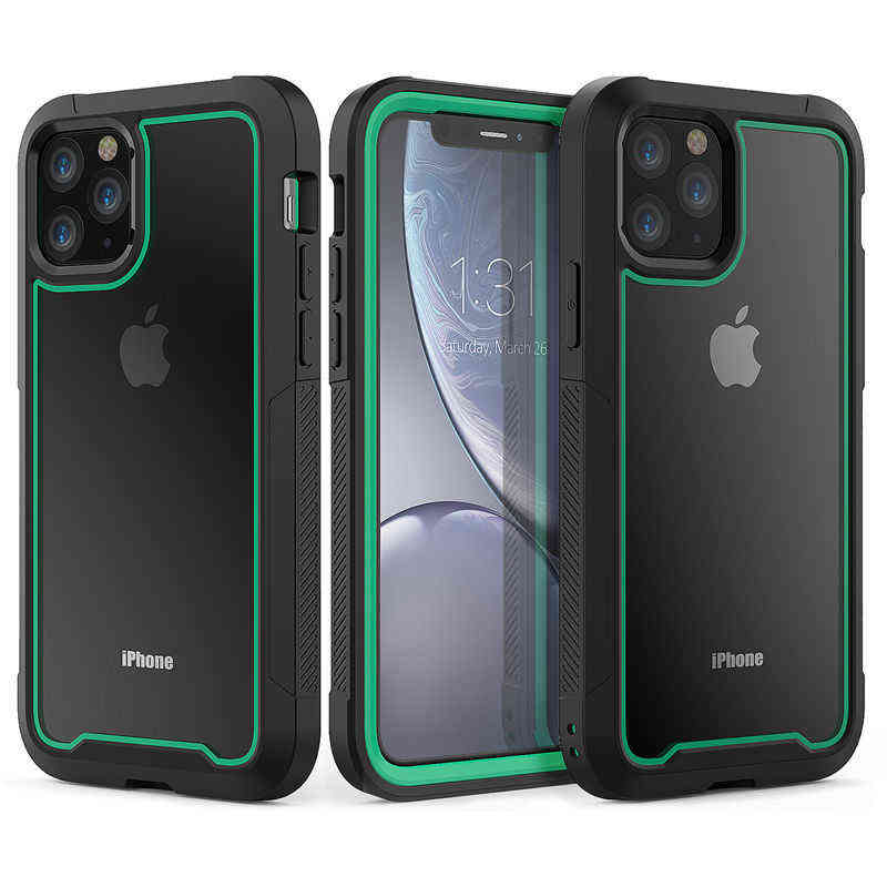 Shockproof Bumper Phone Case For iPhone 11 12 Pro Max XR XS Max X 8 7 6 Plus Transparent PC+TPU Silicone Cover For iPhone 13 Pro H1110, T6
Shockproof Bumper Phone Case For iPhone 11 12 Pro Max XR XS Max X 8 7 6 Plus Transparent PC+TPU Silicone Cover For iPhone 13 Pro H1110, T6