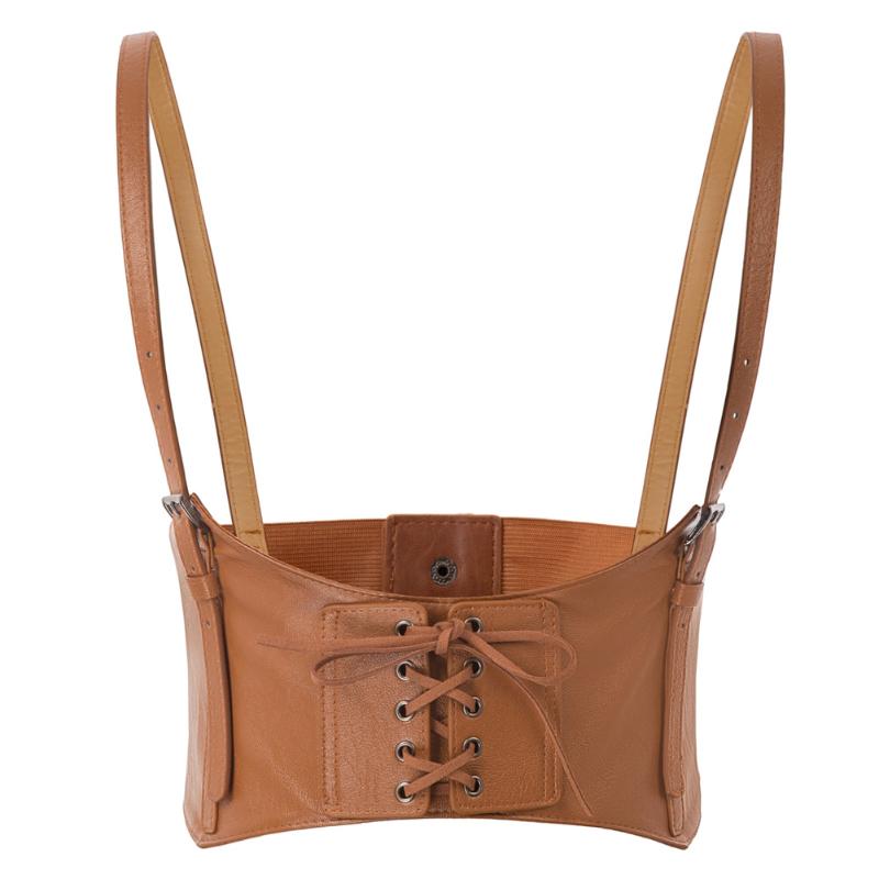 Women Waist Belt With Suspenders Adjustable Waistband 12cm Elastic Band Solid Color Corset Bandage Belts Ladies Female 2021, Black;brown
Women Waist Belt With Suspenders Adjustable Waistband 12cm Elastic Band Solid Color Corset Bandage Belts Ladies Female 2021, Black;brown