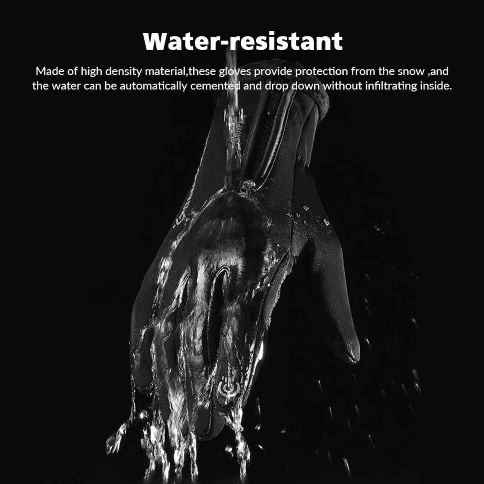 Outdoor Winter Gloves motorcycle Men Waterproof Thermal Guantes Non-Slip Touch Screen Cycling Bike 211124