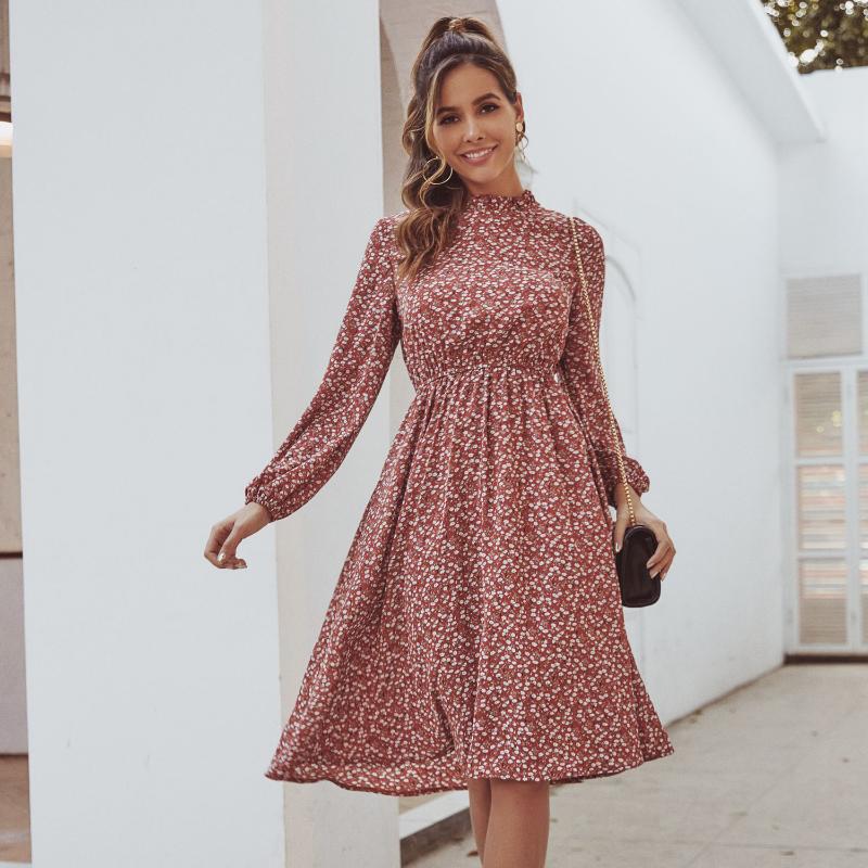 Casual Dresses 2021Summer Commuter OL Style Korean Flower Pattern Plus Size Women's Fashion Waist Printing Simple Temperament Dress Women, Red1
Casual Dresses 2021Summer Commuter OL Style Korean Flower Pattern Plus Size Women's Fashion Waist Printing Simple Temperament Dress Women, Red1