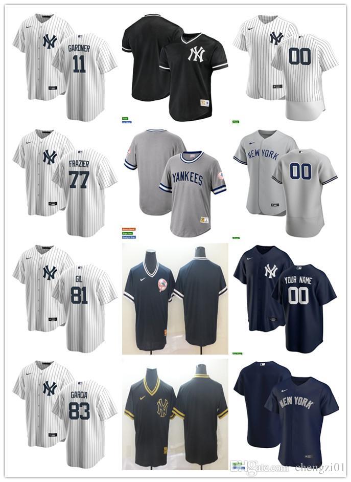 Men Women Youth New York Yankees 77 Clint Frazier 83 Deivi Garcia 11 Brett Gardner 81 Luis Gil Custom Baseball Jersey Blank, Blue;black
Men Women Youth New York Yankees 77 Clint Frazier 83 Deivi Garcia 11 Brett Gardner 81 Luis Gil Custom Baseball Jersey Blank, Blue;black