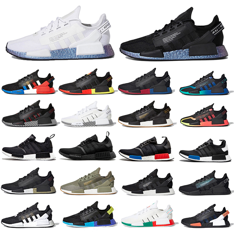 White Speckled nmd r1 v2 mens running shoes Dazzle camo Gradient Neon aqua tones mexico city gold metallic core black oreo men women runner trainers sports sneakers, Color#1
White Speckled nmd r1 v2 mens running shoes Dazzle camo Gradient Neon aqua tones mexico city gold metallic core black oreo men women runner trainers sports sneakers, Color#1