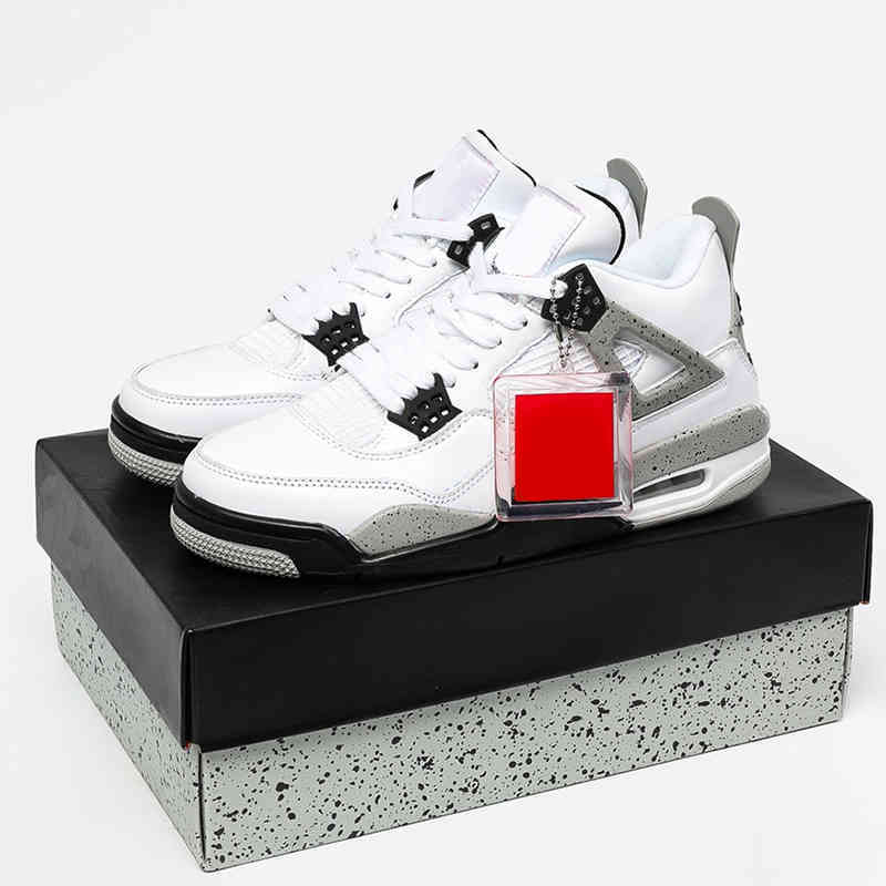 Shoes Top Jumpman 4 White Cement Basketball Luxurys Designers design 4s Running Sneakers Men Sport Trainers OG, Bubble wrap packaging
Shoes Top Jumpman 4 White Cement Basketball Luxurys Designers design 4s Running Sneakers Men Sport Trainers OG, Bubble wrap packaging