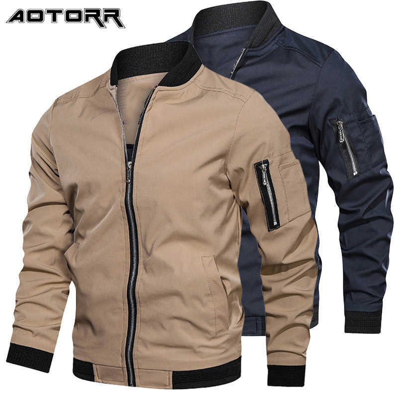 Autumn 2021 Men's Jacket Fashion Stand Up Collar Bomber Jacket Men Fit Pilot Coat Spring Casual Zipper Cardigan Mens Clothing X0621, Em156khaki
Autumn 2021 Men's Jacket Fashion Stand Up Collar Bomber Jacket Men Fit Pilot Coat Spring Casual Zipper Cardigan Mens Clothing X0621, Em156khaki