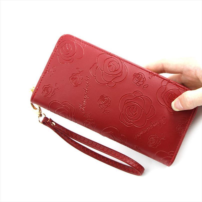Flowers Design Leather Women Wallet Ladies Long Zipper Purse For Card Coin Phone Money Female Clutch Wristlet Wallets Red
Flowers Design Leather Women Wallet Ladies Long Zipper Purse For Card Coin Phone Money Female Clutch Wristlet Wallets Red