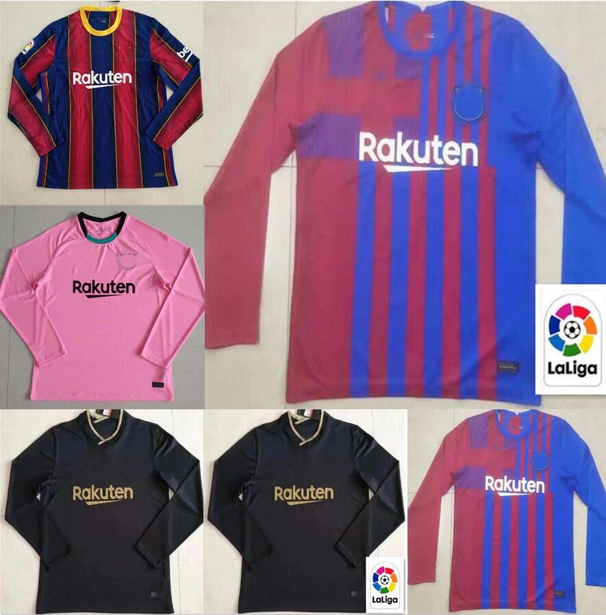 2021 2022 barcelona Long sleeve soccer jersey MESSI BARCA FC 21/22 ANSU FATI home away GRIEZMANN F.DE JONG COUNTINHO DEST jerseys football shirt, Black;yellow
2021 2022 barcelona Long sleeve soccer jersey MESSI BARCA FC 21/22 ANSU FATI home away GRIEZMANN F.DE JONG COUNTINHO DEST jerseys football shirt, Black;yellow