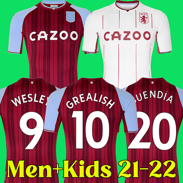 21 22 Aston Soccer Jerseys villa GREALISH BUENDÍA TRAORE BARKLEY 2021 2022 WATKINS WESLEY EL GHAZI .TREZEGUET McGINN Football Shirt men and kids kits, Home
21 22 Aston Soccer Jerseys villa GREALISH BUENDÍA TRAORE BARKLEY 2021 2022 WATKINS WESLEY EL GHAZI .TREZEGUET McGINN Football Shirt men and kids kits, Home