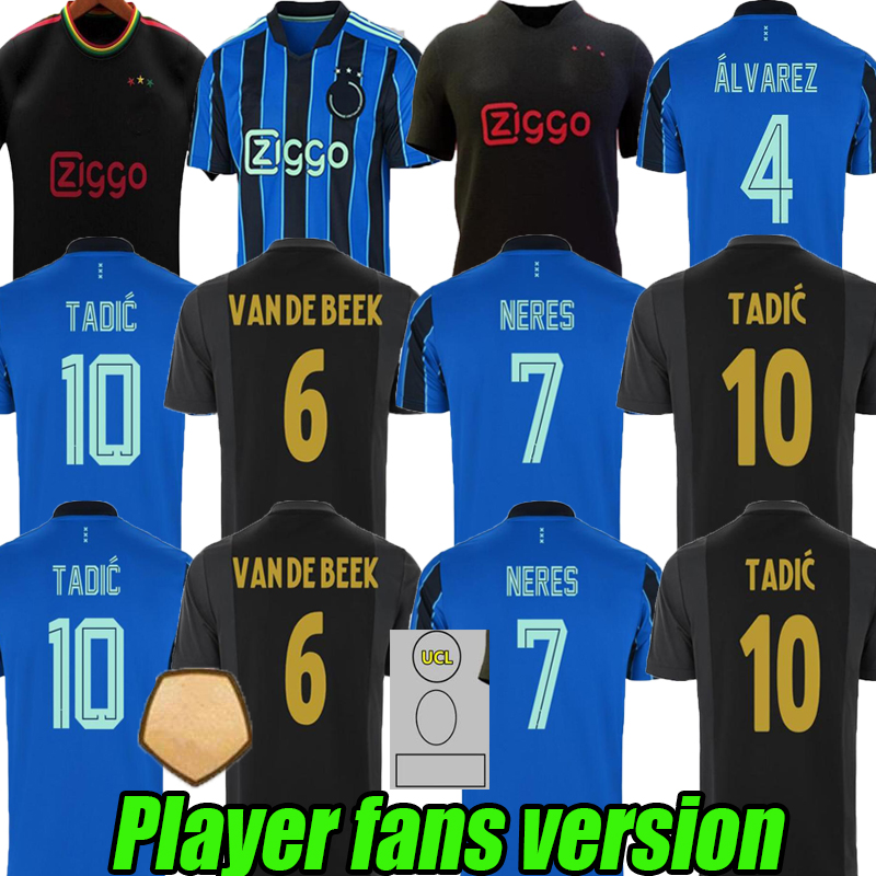 fans version 2021 2022 away jersey blue TADIC soccer jerseys men kit KLAASSEN TRAORE PROMES NERES CRUYFF 21 22 third Players football ALVAREZ shirt HALLER uniforms, 2020
fans version 2021 2022 away jersey blue TADIC soccer jerseys men kit KLAASSEN TRAORE PROMES NERES CRUYFF 21 22 third Players football ALVAREZ shirt HALLER uniforms, 2020