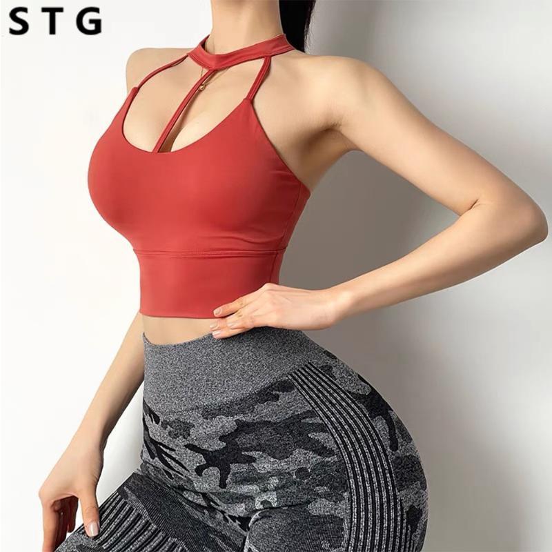 Women Fitness Bra Tops Solid Tight Push Up Strap Running Shockproof Bras For Yoga Sports Vest Outfit, Yellow
Women Fitness Bra Tops Solid Tight Push Up Strap Running Shockproof Bras For Yoga Sports Vest Outfit, Yellow