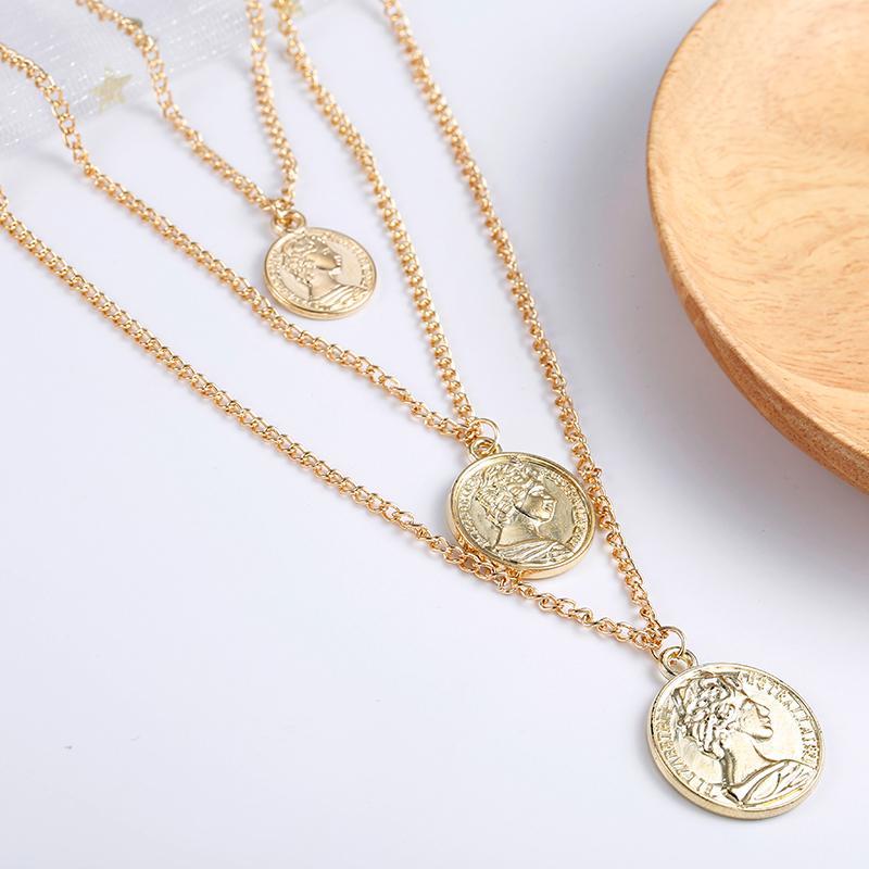 Pendant Necklaces Vintage Coin Necklace For Women Fashion Gold Color Medallion Multiple Layers Long Boho Jewelry Gift
Pendant Necklaces Vintage Coin Necklace For Women Fashion Gold Color Medallion Multiple Layers Long Boho Jewelry Gift